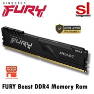 Kingston FURY Beast DDR4 (3200Mhz/3600Mhz ) PC Ram (Black)