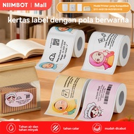 NIIMBOT B1/B21/B21PRO/B31/B3S/B4/K3 Label Sticker Kitchen Baking Food Cute Cartoon Waterproof Oil