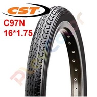 CST【16*1.75】C97N 城市胎 16吋 正新 16x1.75 童車 細紋胎 折疊車 外胎【T85-43】