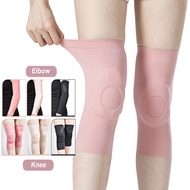 1Pair Compression Knee Pad or Elbow Pad With Silicone Gel Pad,Volleyball Knee Pads for Women Girls Dancers Yoga Pole Floor Dance