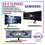 Samsung 49" Odyssey LC49RG90SSEXXM 120Hz|G9 LS49CG954EEXXS 240Hz|G9 NEO LS49AG950NEXXS 240Hz Dual QH