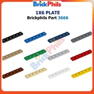 Brickphils Part 3666 - 1x6 Plate
