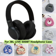 【imamura】For JBL LIVE 500BT Headphone Case Cartoon Cute Minnie Headset Earpads Storage Bag Casing Box