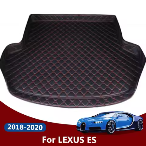 For LEXUS ES 2018 2019 2020 Car Cargo Rear Boot Liner Trunk Mats High Side Rugs ES200 ES250 ES300h E