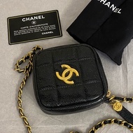 Chanel mini限量磚石斜跨包