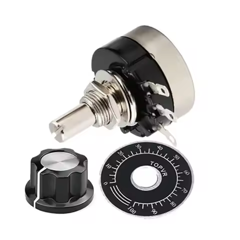 RV24YN20S 1Set(3PCS) Carbon Film Potentiometer 1K 2K 5K 10K 20K 50K 100K 1M Ohm Single Rotary Taper 
