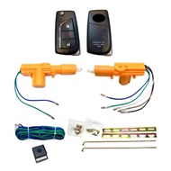 ez_auto Car Central Lock Set With 2 Remote Keys For 2-Door Cars Can Be Used With All Models (With Th