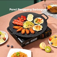 WAJAN KONDUKSI ALAT PANGGANG BBQ BARBEQUE MULTIGUNA GRILL PAN ANTI LENGKET