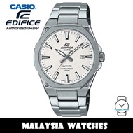 (OFFICIAL WARRANTY) Casio Edifice EFR-S108D-7A Quartz White Dial Sapphire Glass Stainless Steel Men'