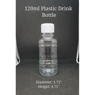 [10 PCS.]  120ml Plastic Drink Bottle for Mineral Juice and Tapioca Bottle