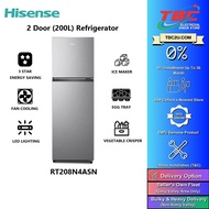 HISENSE RT208N4ASN 200L 2-DOOR REFRIGERATOR
