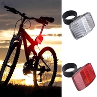 AUGUSTINA Bike Reflector Handlebar Mount Accessories Bike Taillight Reflective Light Mountain Bike F