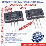 TRANSISTOR FINAL SANKEN 2SA1295 2SC3264 TR 2SA 1295 2SC 3264 KODE 565