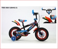 sepeda speda anak laki cowok umur 2 3 4 tahun bmx trex roda bantu goes - merah argos 16 inch