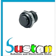 R13-507 2Pin SPST Momentary Black Push Button Switch 125V/6A 250V/3A