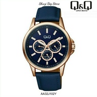 Q&Q Japan by Citizen Men's Analogue Leather Watch AA32J102Y (100% ORIGINAL WITH BOX)