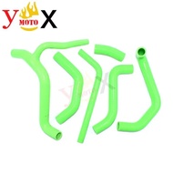 ZX-10R 11-15 Green Sport Bike Silicone Radiator Hose Water Pipes Coolant Tube Kit For Kawasaki Ninja
