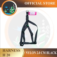 HARNESS NYLON 2.0 CM BLACK