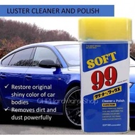 Low Price‼️SOFT9️⃣9️⃣ LUSTER CLEANER WAX 530ML cleaner & Wax quality same with Soft 99 Luster Polish