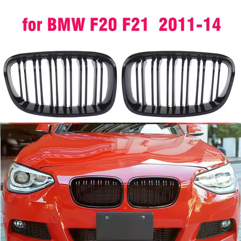 Kidney Grilles For BMW F20 F21 Pre-LCI 120i 118i 116i 116d M135i M140i 2012-2015 Front Bumper Grills
