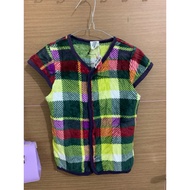 New With TAG 1-3 (Y) Kids Fashion Station Checked Fur Top for Girls