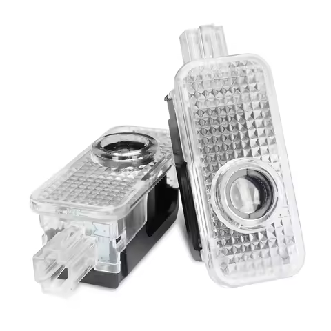4pcs/lot Car Logo Door Projector Light For Audi B8 8P 8V A6 C7 A3 A4 A5 Q5 B7 B6 B9 Sline RS3 RS5 RS