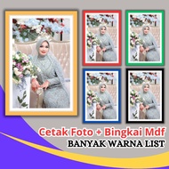 Photo Print + Colored Mdf Frame 20x29cm