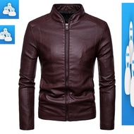 baju jaket kulit lelaki men leather jacket motosikal woos ss4561ss