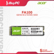 ACER FA100 PCIe Gen3 NVMe SSD (256GB)