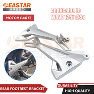 สเตย์พักเท้า WAVE 125i 2005 สเตพักเท้าหลัง เวฟ125i รุ่นไฟเลี้ยวบังลม (สินค้าขายเป็นคู่) GENUINE