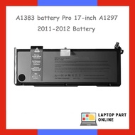 A1383 battery is for the Pro 17-inch A1297 2011-2012 Battery