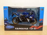 ~ 阿開王 ~ Welly Yamaha YZF-R1 1/10 2007 三葉 重機 仿賽