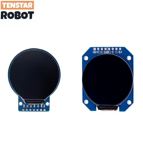 TFT Display 1.28 Inch LCD Module Round Square RGB 240*240 GC9A01 Driver 4 Wire SPI Interface 240x240