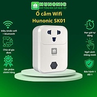 Ổ cắm Wifi Hunonic SK01 điều khiển mọi thiết bị từ xa bằng điện thoại, Hẹn giờ tự động, Chia sẻ ngườ