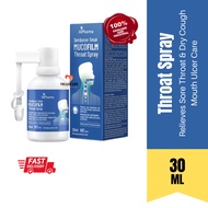 AIPHARMA Mucofilm Throat Spray (30ml) | Relieves Sore Throat & Dry Cough | Mouth Ulcer Care