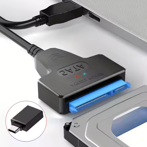 SATA to USB Cable USB 3.0 /Type-C to SATA III Hard Driver Adapter for 2.5" HDD/SSD SATA III Hard Dis