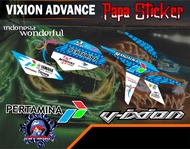 STRIPING VARIASI VIXION ADVANCE NVA PERTAMINA - NEW VIXION ADVANCE NVA MANDALIKA RACING 08