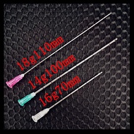 Lengthened Thick Blunt Needle 18g110/110mm14g100/120mm16g70mm Disposable Ton Needle Rinse Needle