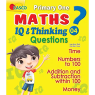 [ 4 books /set ] Casco Singapore Primary One Maths IQ & Think Question