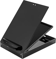 Janlaugh 1 Pieces Metal Storage Clipboard Legal Size Heavy Duty Aluminum Clip Board 14'' x 9.25'' x