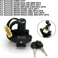 สวิตช์จุดระเบิด For Kawasaki EX250 Ninja 250 EX300 Ninja 300 ER250 300 Z250 Z300 BR250 Z250SL BR250 