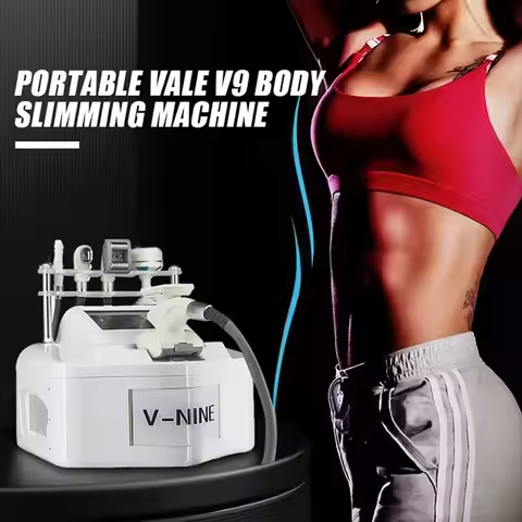 New Products V-NINE V9 Professional Cavitation Machine Slimming Machine Vacuum Roller Vela Body Slim