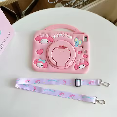 3D Cartoon My Melody Stand Tablet Case For Honor Pad 10 6 7 9 12.1 V6 V7 V9 X6 X7 8.7 10.4 X8A X9 Pr