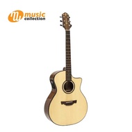 กีตาร์โปร่งไฟฟ้า แถมกระเป๋า CRAFTER ABLE G-600CE/N