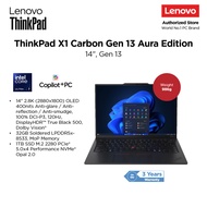 Lenovo ThinkPad X1 Carbon Gen 13 Aura Edition | 21NS0043SG | 14" 2.8K OLED | Intel Ultra 7 258V | 32
