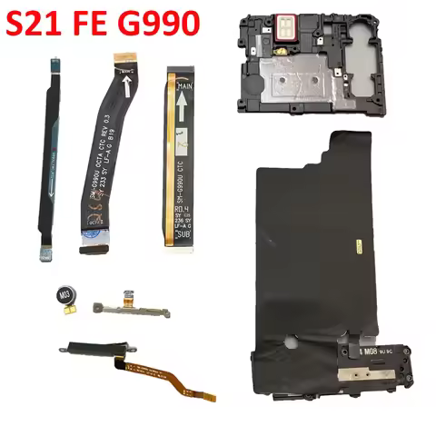 For Samsung Galaxy S21 FE G990B G990U G990E NFC Wireless Coil 5G mmWave Signal LCD Main Antenna Char