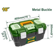 JADEVER กล่องเครื่องมือพลาสติก ขนาด 13 16 19 บานพับล๊อคชนิดเหล็ก รุ่น JDTB3313 JDTB3316 JDTB3319 JDT