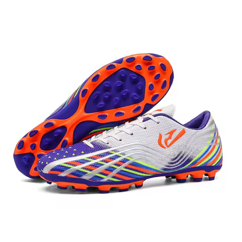 Fashion Football Shoes for Men Women Professional Soccer Cleats Breathable Futsal Training Sneaker A