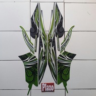 HIJAU 2009 mio soul motorbike stripping green