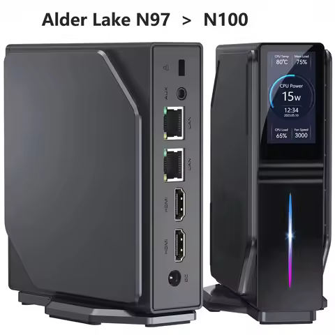 SZBOX S1 MINI PC Alder Lake N97 mini pc Twin Lake N150 DDR4 3200Mhz NVMe SSD MINI PC Windows 11 WIFI